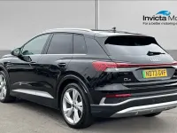 Used Audi Q4 e-tron S-Line 150 kW (204 HP) 2023 Mythos black metallic SUV