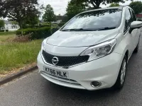 Used Nissan Note S 98 HP (72 kW) 2016 White Hatchback