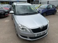 Used Skoda Roomster SE 105 HP (77 kW) 2015 Silver MPV
