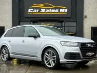 Używany Audi Q7 Black Edition 286 KM (210 kW) 2019 Srebrny SUV