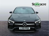 Used Mercedes CLA200 AMG line 161 HP (118 kW) 2021 Black Coupe