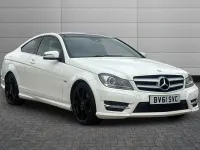 Used Mercedes C220 AMG 168 HP (123 kW) 2011 White Coupe