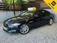 Used Jaguar XF R-Sport 240 HP (176 kW) 2017 Blue Sedan