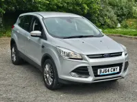 Usado Ford Kuga Titanium 140 HP (102 kW) 2014 Prateado SUV