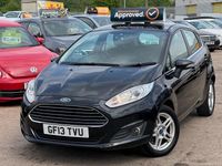 Used Ford Fiesta Zetec 2013 Black Hatchback