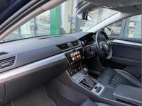 Used Skoda Superb SE Technology 214 HP (157 kW) 2022 Blue Hatchback