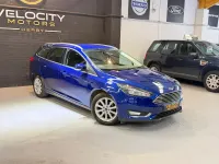 Used Ford Focus Titanium 2017 Blue Estate