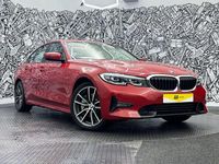 Used BMW 330e Sport Line 292 HP (214 kW) 2020 Red Sedan