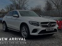 Used Mercedes GLC350 AMG Line Premium 254 HP (186 kW) 2018 White Coupe