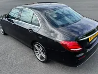 Used Mercedes E220 AMG line 194 HP (142 kW) 2018 Black Sedan