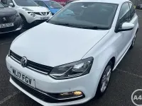 Used VW Polo Edition 90 HP (66 kW) 2017 White Hatchback