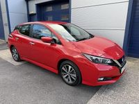 Used Nissan Leaf Acenta 110 kW (150 HP) 2021 Red Hatchback