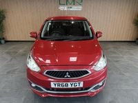 Used Mitsubishi Mirage 2018 Red Hatchback