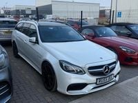Used Mercedes E63 AMG 2014 White Estate
