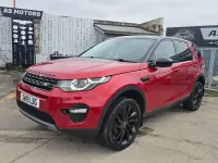 Second-hand Land Rover Discovery Sport HSE 180 CP (132 kW) 2019 Roșu SUV