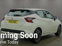 Used Nissan Micra Acenta 2021 White Hatchback
