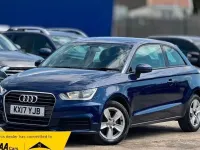 Used Audi A1 Design 116 HP (85 kW) 2017 Blue Hatchback
