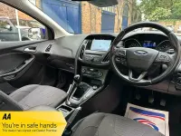 Used Ford Focus Titanium 100 HP (73 kW) 2017 Blue Hatchback