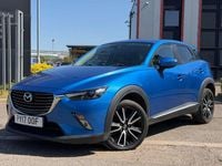 Begagnad Mazda CX-3 Inclusive 105 HK (77 kW) 2017 Blå SUV