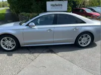Used Audi A8 Sport 258 HP (189 kW) 2016 Silver Sedan