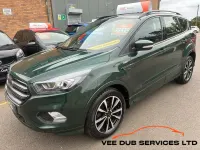 Used Ford Kuga ST-Line 150 HP (110 kW) 2017 Green SUV