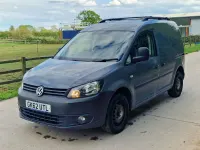 Usado VW Caddy 101 HP (74 kW) 2012 Cinzento Monovolume