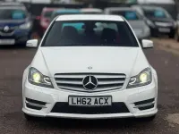 Used Mercedes C180 AMG 2012 White Sedan