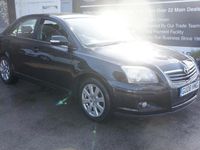 Used Toyota Avensis 129 HP (94 kW) 2008 Black Sedan