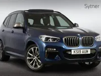 Begagnad BMW X3 Performance 355 HK (261 kW) 2019 Blå SUV