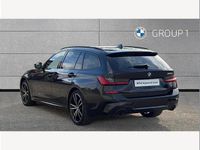 Used BMW 330e M Sport 292 HP (214 kW) 2021 Black Estate