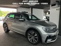 Used VW Tiguan R-line 150 HP (110 kW) 2017 Silver SUV