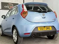 Used MG MG3 106 HP (77 kW) 2017 Blue Hatchback