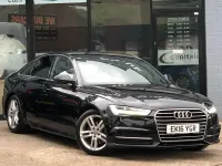 Used Audi A6 S-Line 190 HP (139 kW) 2016 Black Sedan