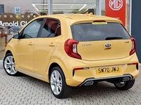 Used Kia Picanto GT-Line 66 HP (48 kW) 2020 Yellow Hatchback