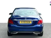 Used Mercedes C220 194 HP (142 kW) 2019 Blue Sedan