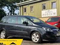 Used Vauxhall Zafira 115 HP (84 kW) 2013 Black MPV