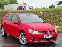 Used VW Golf VII GT 150 HP (110 kW) 2016 Red Hatchback