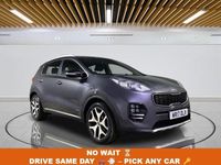 Used Kia Sportage GT-Line 174 HP (127 kW) 2017 Silver SUV