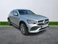 Second-hand Mercedes GLC220 AMG Line Premium 2022 Argintiu Coupe
