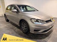 Used VW Golf VII SE 125 HP (91 kW) 2017 Silver Hatchback