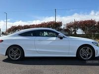 Used Mercedes C200 AMG line 184 HP (135 kW) 2019 White Coupe