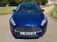 Used Ford Fiesta Titanium 2015 Blue Hatchback