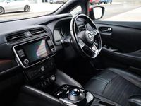 Used Nissan Leaf N-Connecta 110 kW (150 HP) 2019 Red Hatchback