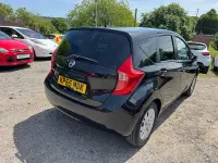 Used Nissan Note Acenta 2015 Black Hatchback