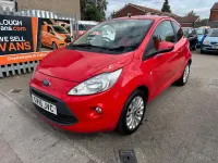Used Ford Ka Zetec 69 HP (50 kW) 2015 Red Hatchback