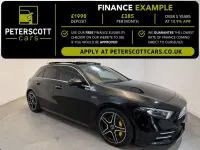 Used Mercedes A35 AMG Premium Plus 306 HP (225 kW) 2019 Black Hatchback