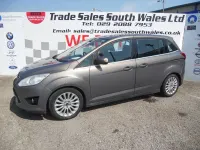 Used Ford Grand C-Max Titanium 115 HP (84 kW) 2014 Brown MPV