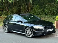 Used Audi A6 Black Edition 320 HP (235 kW) 2016 Black Estate