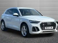 Used Audi Q5 S-Line 295 HP (216 kW) 2022 Glacier white SUV
