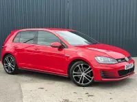 Usado VW Golf VII GTD 150 HP (110 kW) 2014 Vermelho Citadino